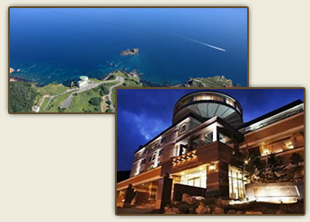 The Luxury Resort Hotel 三方向が海と大自然に囲まれ ウィーンのお城の様な外観はまさに「天空に浮かんだ城」。札幌から車で45分で海外のリゾートホテルの様な贅沢を