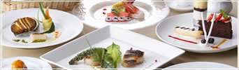 海鮮フレンチフルコースメニュー SEAFOOD FRENCH MENU