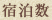 宿泊数