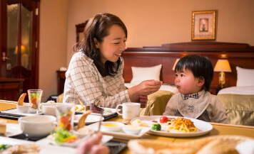 子供連れのご家族にもフランスコース料理