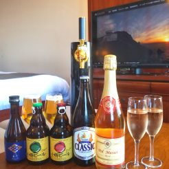 【5月06日迄の限定販売！】地酒と桜色のスパーク、更にビールサーバーのビール付　「春色ほろ酔いセット」販売開始、北海道のお酒と桜色のスパークリングワインで春をお部屋でお楽しみ下さいませ。